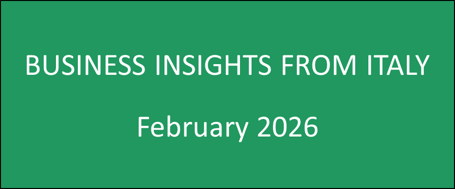 February 2026 Business Insights from Italy
